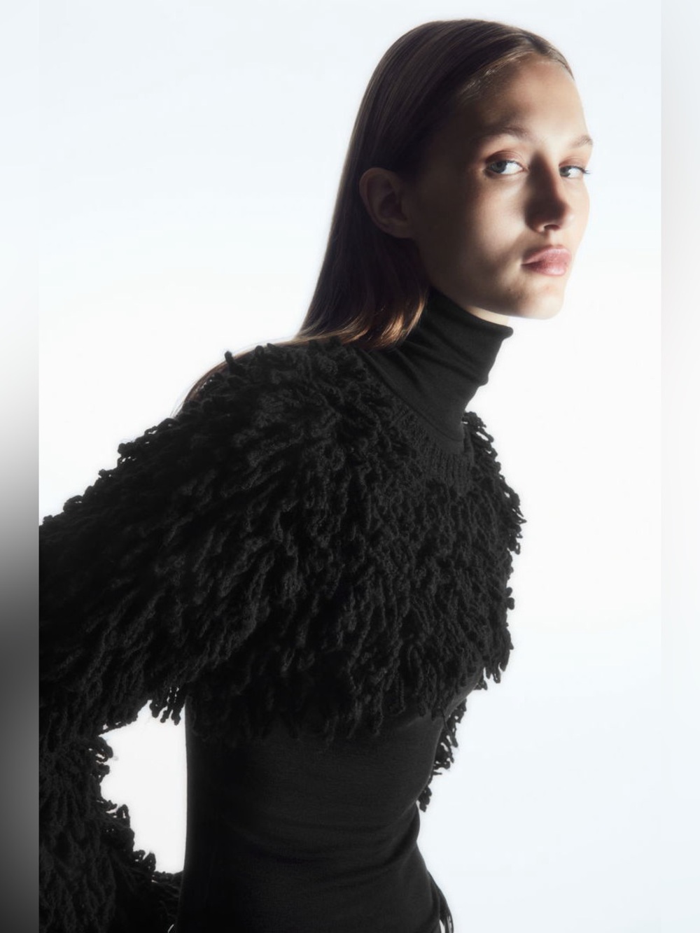 COS Wool Loop-Knit Bolero